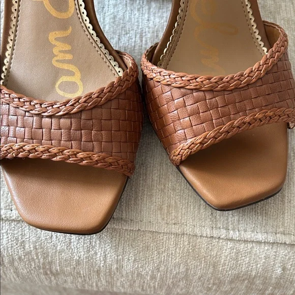 Sam Edelman Tan Braided Heels - Picture 5 of 7